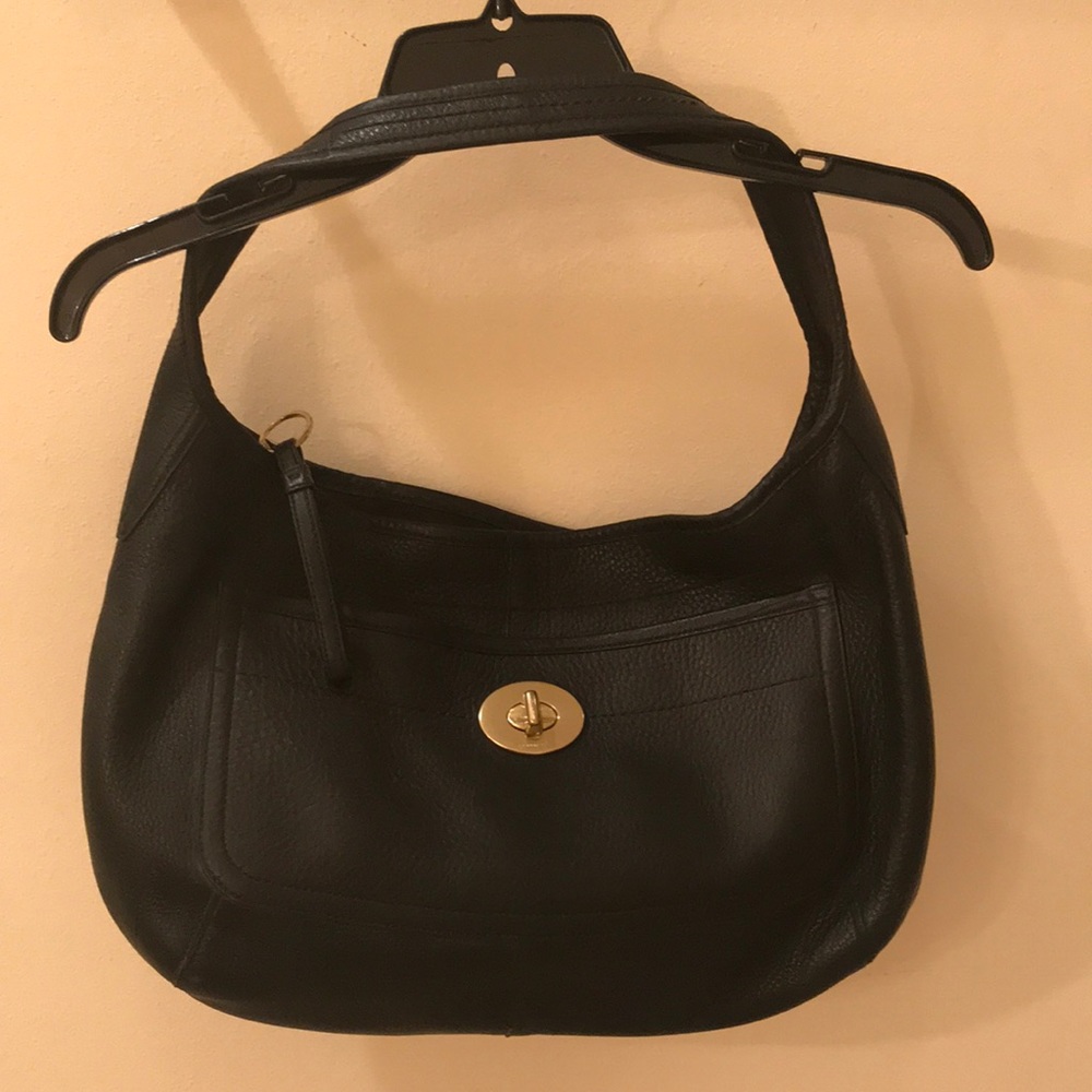 Coach purse, black hobo